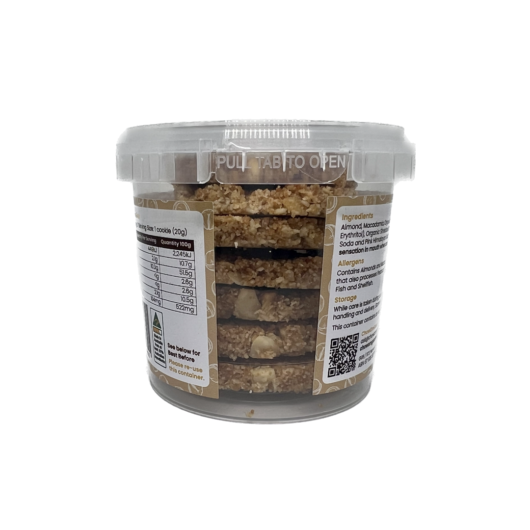 Macadamia Coconut Cookies